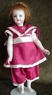  5 1 2" Mignonnette All Bisque Doll Reproduction