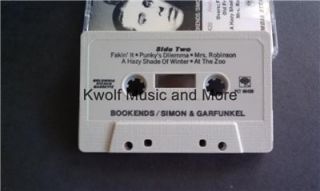 simon garfunkel bookends cassette
