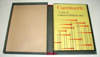 Christopher Fry Curtmantle 1st Edition 1961 w Cover