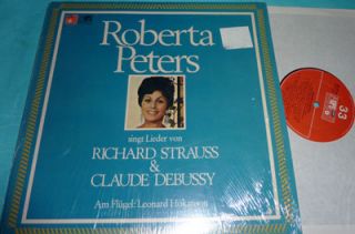 Roberta Peters Singt Richard Strauss Debussy BASF LP