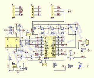  Signal Generator Module Circuit Diagram for Arduino MCU 2560