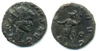VIRTVS antoninianus of Claudius II (268 270 AD), Roman Empire