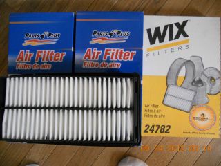 HONDA ACCORD WIX CABIN AIR FILTER AND PARTS PLUS AIR FILTER 3 FILTERS