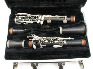 Vintage Selmer Signet 100 Wood Clarinet Musical Instrument Case