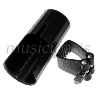  Clarinet Mouthpiece leather Ligature and Cap clarinet parts