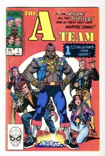 The A Team 1 Marvel Comic T V Adaptation from Mar 1984 in VG Condition