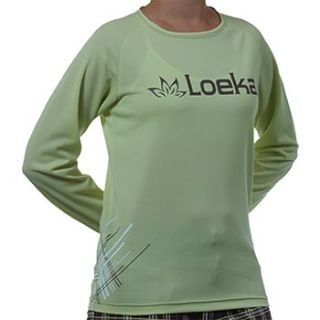Loeka Shadow Lime Long Sleeve Jersey 2010