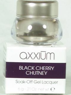 OPI Nail Axxium Soak Off Gel Black Cherry Chutney