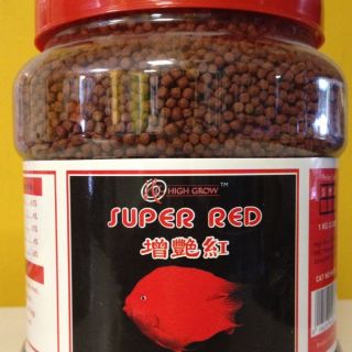 Super Red Parrot Fish Cichlid Food Med Pellet 2 2lb