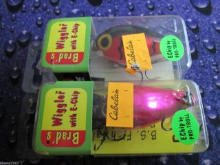 BRADS WIGGLER with E Chip AFTER STORM NEW LURES   Salmon,Bass,Pike