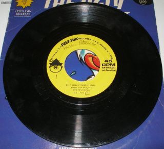 Peter Pan Records The Chipmunk Song 45 RPM EP 2614