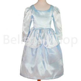Girl Cinderella Princess Party Costume Fancy Dress 2T 7