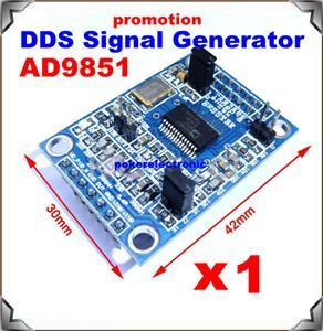 pcx ad9851 dds signal generator module with circuit diagram