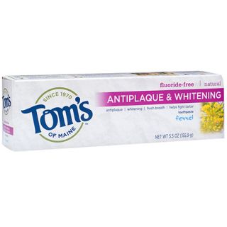 Toms of Maine Fennel Fluoride Free Antiplaque Whitening Toothpaste 6