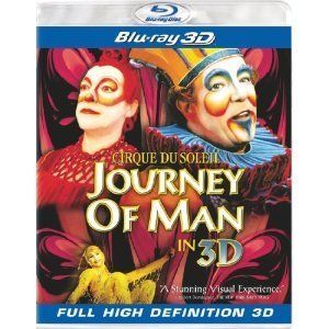 Cirque du Soleil Journey of Man (Blu ray Disc, 2011, 3D). Region Free