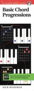 Basic Chord Progressions Piano Guitar Handy Guide Book