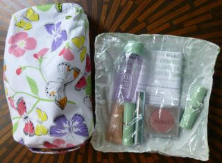 Clinique Bonus Feb 12  Butterfly Pouch and Products. SEALED