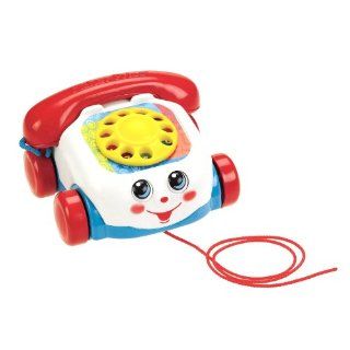 Fisher Price Toddler Classic Pull Toy Chatter Telephone