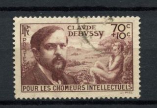France 1939 SG 646 70C Claude Debussy Used A19180