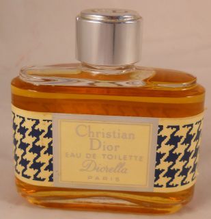 Christian Dior Eau De Toilette Diorella Paris 4 Ounce Perfume Full