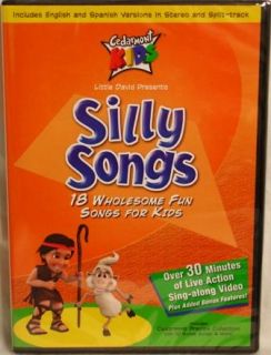 Cedarmont Kids Silly Songs DVD 18 Wholesome Kid Songs