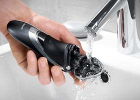  clean and hygienic, as you can simply rinse this waterproof shaver