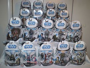 Star Wars Lot The Legacy Collection The Clone Wars Action Figures 20