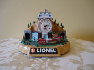 Lionel 100th Anniversary Alarm Clock With Train Sounds And Moving