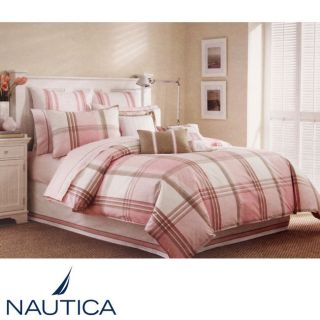 Nautica Clear Lake Comforter Set Pink All Sizes