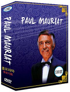 Paul Mauriat Collection DVD 5 Discs Classical Music New