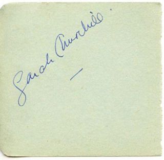 GEORGE FORMBY & SARAH CHURCHILL VINTAGE 1940 SIGNED BRITISH ALBUM PAGE