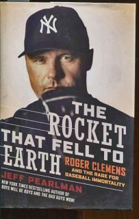 rocket that fell to earth roger clemens 1st 09 h c