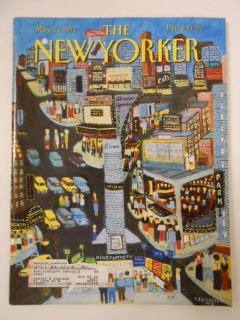 New Yorker Magazine 1993 May 31 Broadway Centennial Richard Avedon
