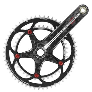Campagnolo Centaur Red Carbon Compact 10sp Chainset