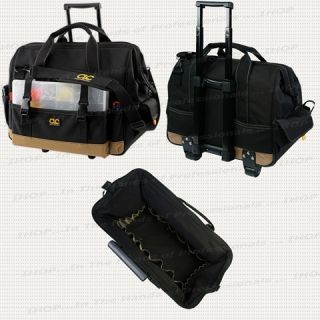 CLC 1168 Trolley Tool Bag 18 w 44 Pocket Sideglide™ Rolling Tool