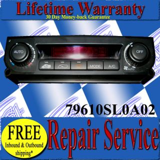 Acura NSX Climate Control Heater AC 91 to 2005