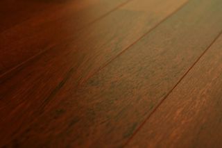  Step Linesse Jatoba AC4 8mm Wood Floor w Premium Pad Attached