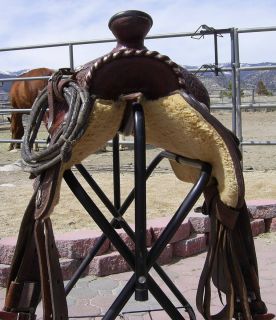 Victor~Clyde Kennedy~Equitation Show Saddle~Headstall, breast collar