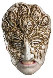 Clive Barker Halloween Horror Possessed Demon Half Mask CLOSEOUT