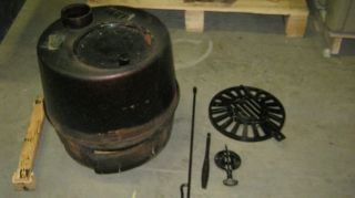 Tent Stove Heater Army M1941 Wood Coal Pot Belly Ice Shack Hut WWII
