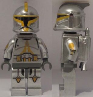 Lego Star Wars CUSTOM Clone Trooper commander minifig captain rex gree
