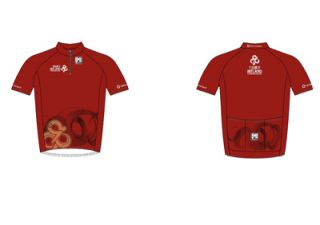 santini tour of ireland red ss jersey the commercial version of the