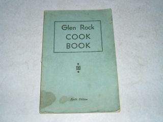 Vintage 1946 Glen Rock PA Church Ladies Cookbook Cook Book