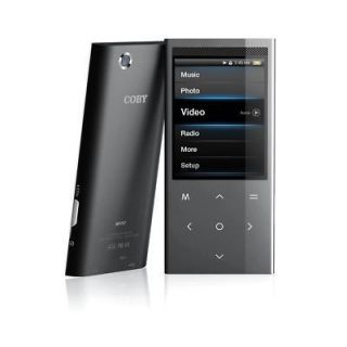 Coby MP768 4GB  Music Player Touchpad with 0 3 MP Camera