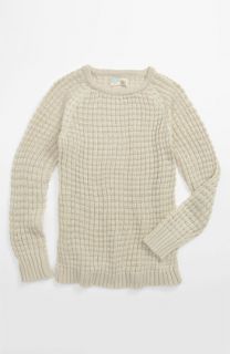 Peek Tres Sparkle Knit Crewneck Sweater (Toddler, Little Girls & Big Girls)