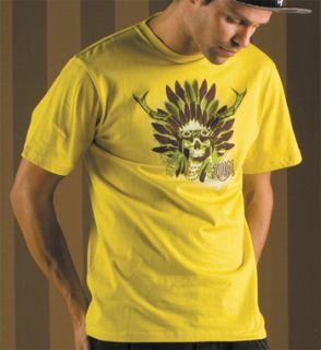 sombrio chieftain tee 2009 regular fit casual tee from sombrio