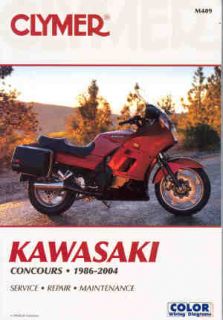 Kawasaki Concours ZG GTR1000 SERVICE Manual 1986 2004