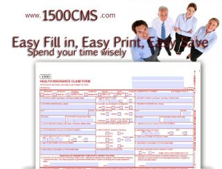 CMS 1500 Easy Fill N Print Form PDF