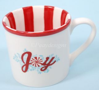 Starbucks 2007 Holiday Joy Peppermint Coffee Mug