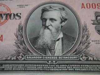 1950 Cuba 500 Pesos Cisneros Banknotes lot of 10